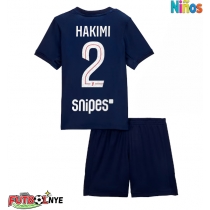 Camiseta Paris Saint-Germain Achraf Hakimi #2 Primera Equipación para niños 2025-26 manga corta (+ pantalones cortos)